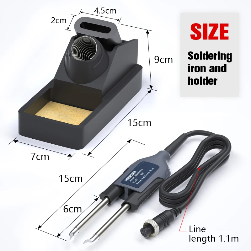 Electronics Repair Tool - T12 Stazione di Saldatura Pinzette Maniglia