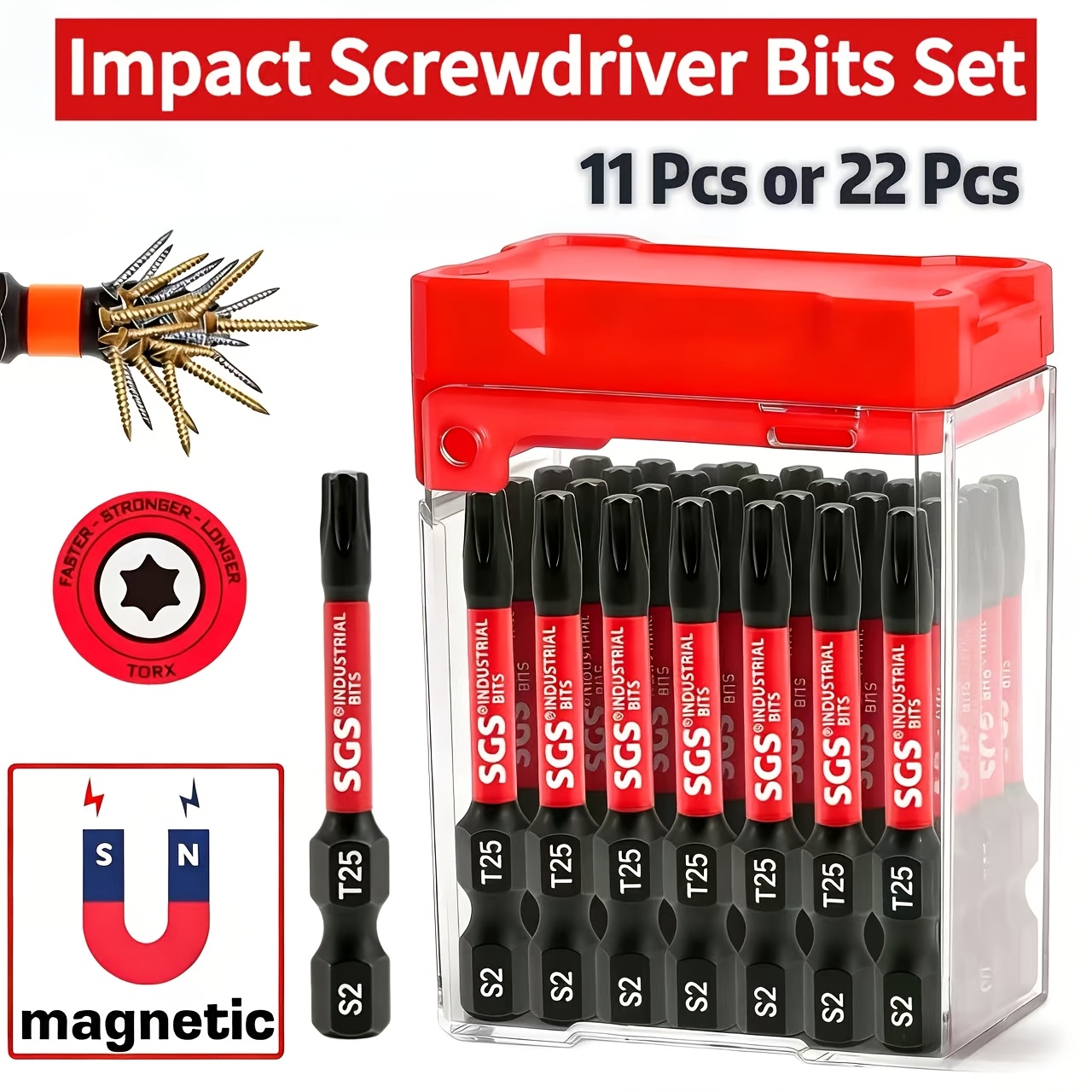Electronics Repair Tools And Equipment - Set di punte per cacciavite magnetico