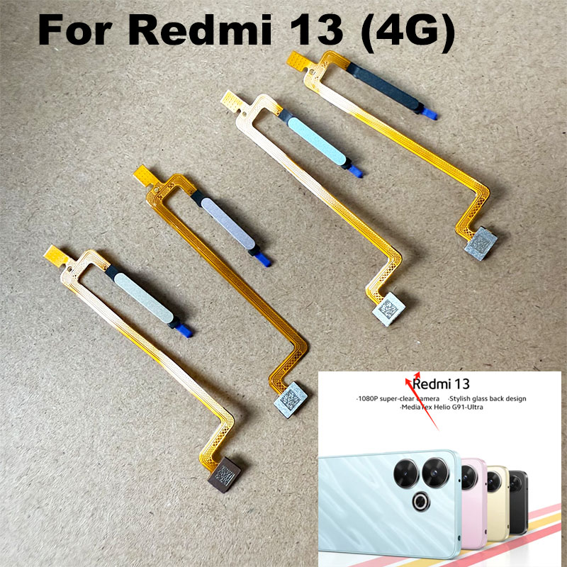 Fingerprint Cable Flex - Sostituzione per Xiaomi Redmi 13 Sensore