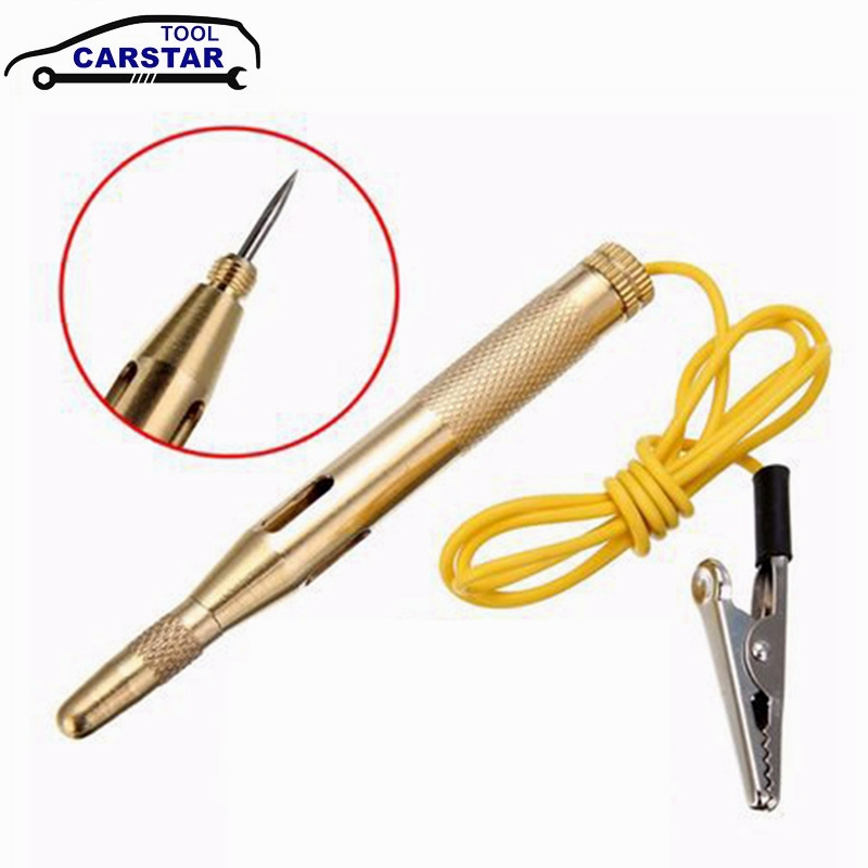 Circuit Test Pencil - Nuovo DC 6V-24V cavo e Clip